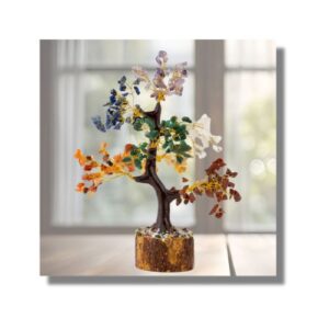 7 Chaktra tree 4inch, 300 beads