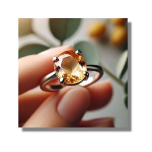 Citrine faceted Gem grade