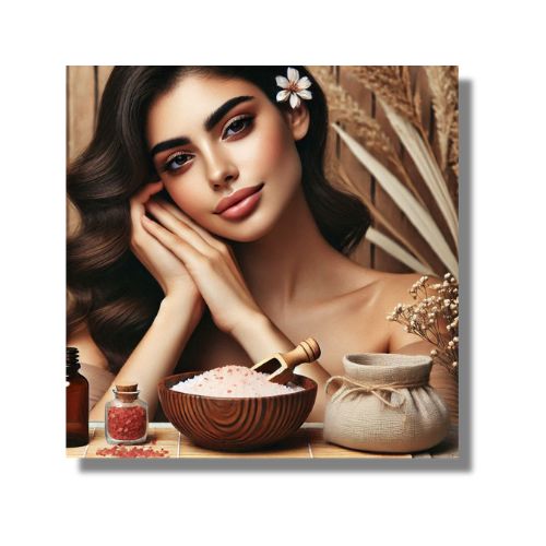 Red wine bath salt, 100g